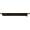 Ekena Millwork Heaton Hidden Support Steel Bracket w/ 14" Support Depth, Antiqued Warm Silver 3"W x 18"D x 2"H BKTM03X18X02HEAWS - alternate 10